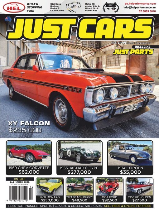 Title details for Just Cars by JUST AUTO Classifieds Pty Ltd - Available